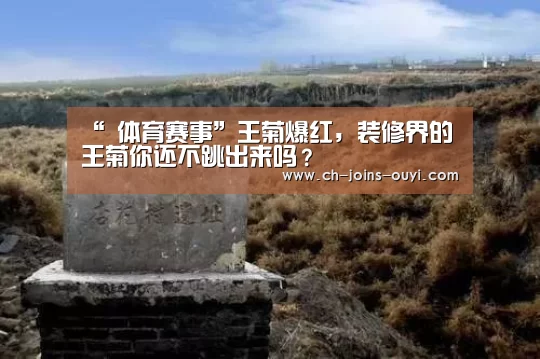 “ 体育赛事”王菊爆红,装修界的王菊你还不跳出来吗?(图2) 欧亿体育
